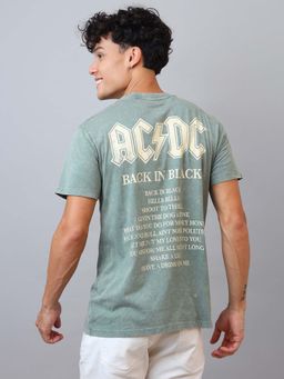 Free Authority - Official Acdc Green Men T-Shirt