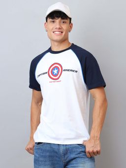 Free Authority - Official Captain America Graphic Men T-Shirt