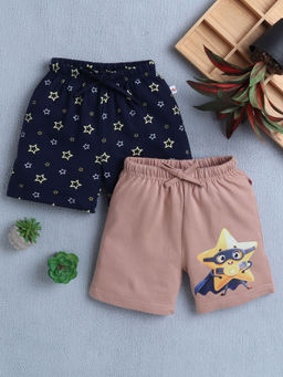 Bumzee - Multi-Colour Boys Printed Shorts (Pack Of 2)