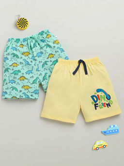 Bumzee - Boys Printed Shorts (Pack Of 2)