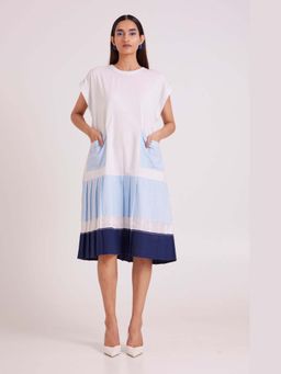 MADDER MUCH - White Mitzi Relaxed Volume Dress
