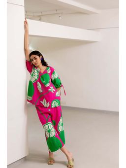 Silai Studio - Citrus Grove Co-ord Set