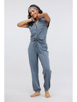 NeceSera - China Blue Supima Jogger (Set of 2)