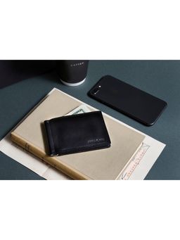 Jekyll & Hide - 2792 Oxford Money Clip Wallet-Black