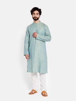 Fabindia - Linen Slim Fit Long Kurta