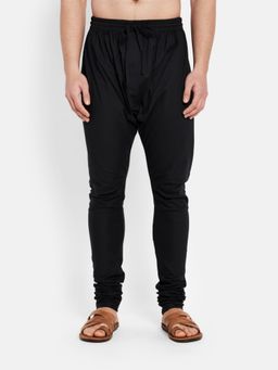 Fabindia - Black Cotton Churidar With Back Pocket