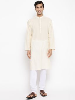 Fabindia - Natural Cotton Embroidered Long Kurta