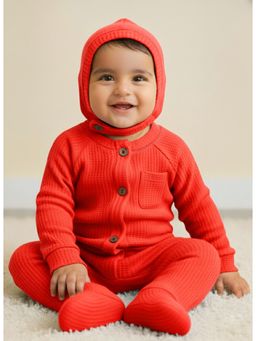 Spunkies - Unisex Cotton Romper - Orange