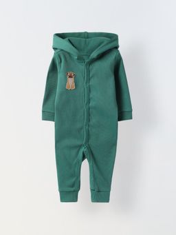 Spunkies - Unisex Cotton Romper - Green