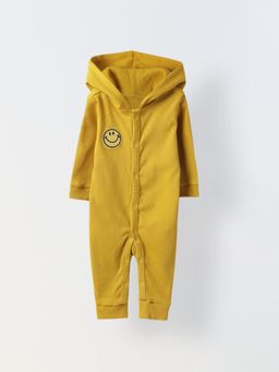 Spunkies - Unisex Cotton Romper - Mustard