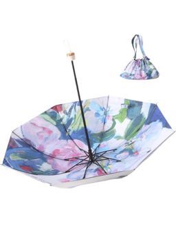House of Quirk - Compact Umbrella Auto Open Close Mini Umbrella with Carrying Pouch