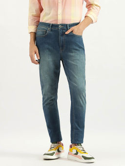 United Colors of Benetton - Men Blue Solid Regular Fit Jeans