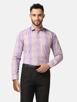 TAHVO - Purple Check Shirt