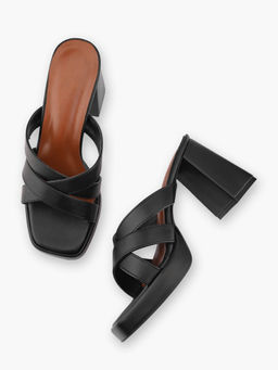Elevato Basics - Blacks Heels For Women