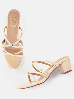 Elevato Basics - Cream Heels For Women