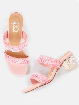 Elevato Basics - Pink Heels For Women