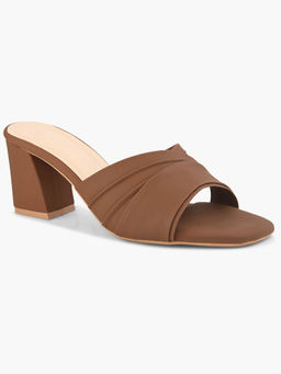 Elevato Basics - Brown Heels For Women