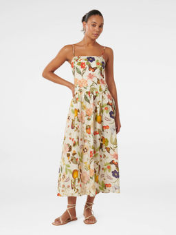 Forever New - Brooke Linen Drop Waist Midi Dress