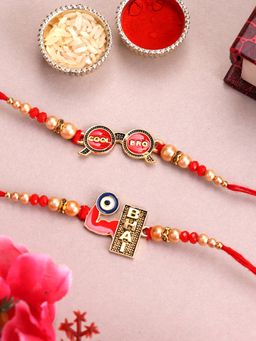 PANASH - Plated Beaded Thread Rakhis
