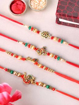 PANASH - Plated Beaded Thread Rakhis