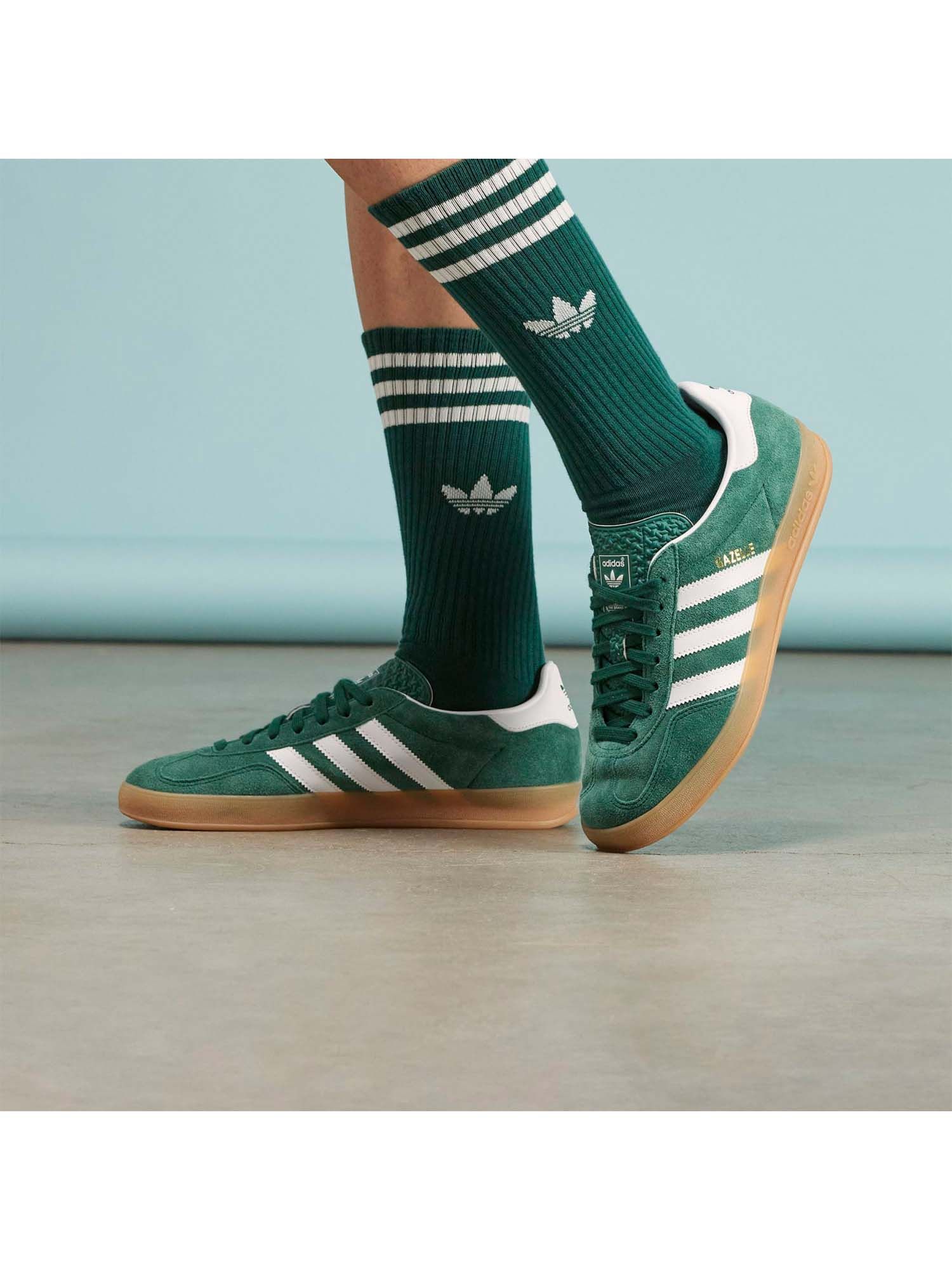 Buy adidas Originals Gazelle Indoor Men Green Originals Shoes