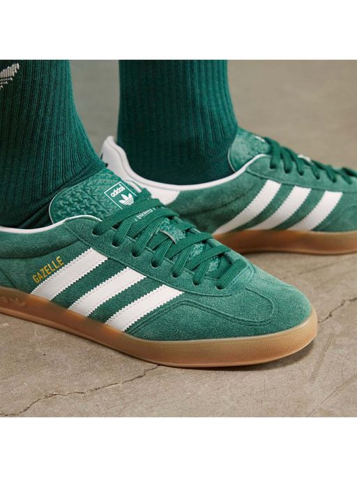 adidas gazelle silver green womens Adidas Gazelle 'Maroon Gum' main image 1