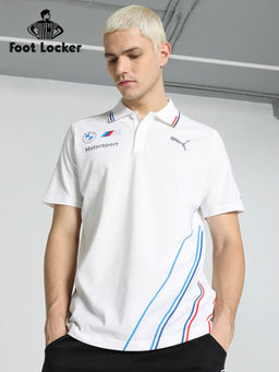 Puma - Bmw Team Polo Mens White T-Shirt