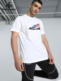 Puma - BMW M Motorsport Car Graphic Mens T-shirt - White