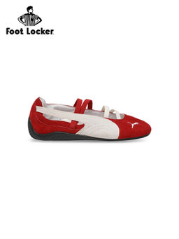 Puma - Red Speedcat Ballet Suede Womens Ballerina
