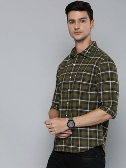 Levi's - Men Olive Collar Neck Shirt