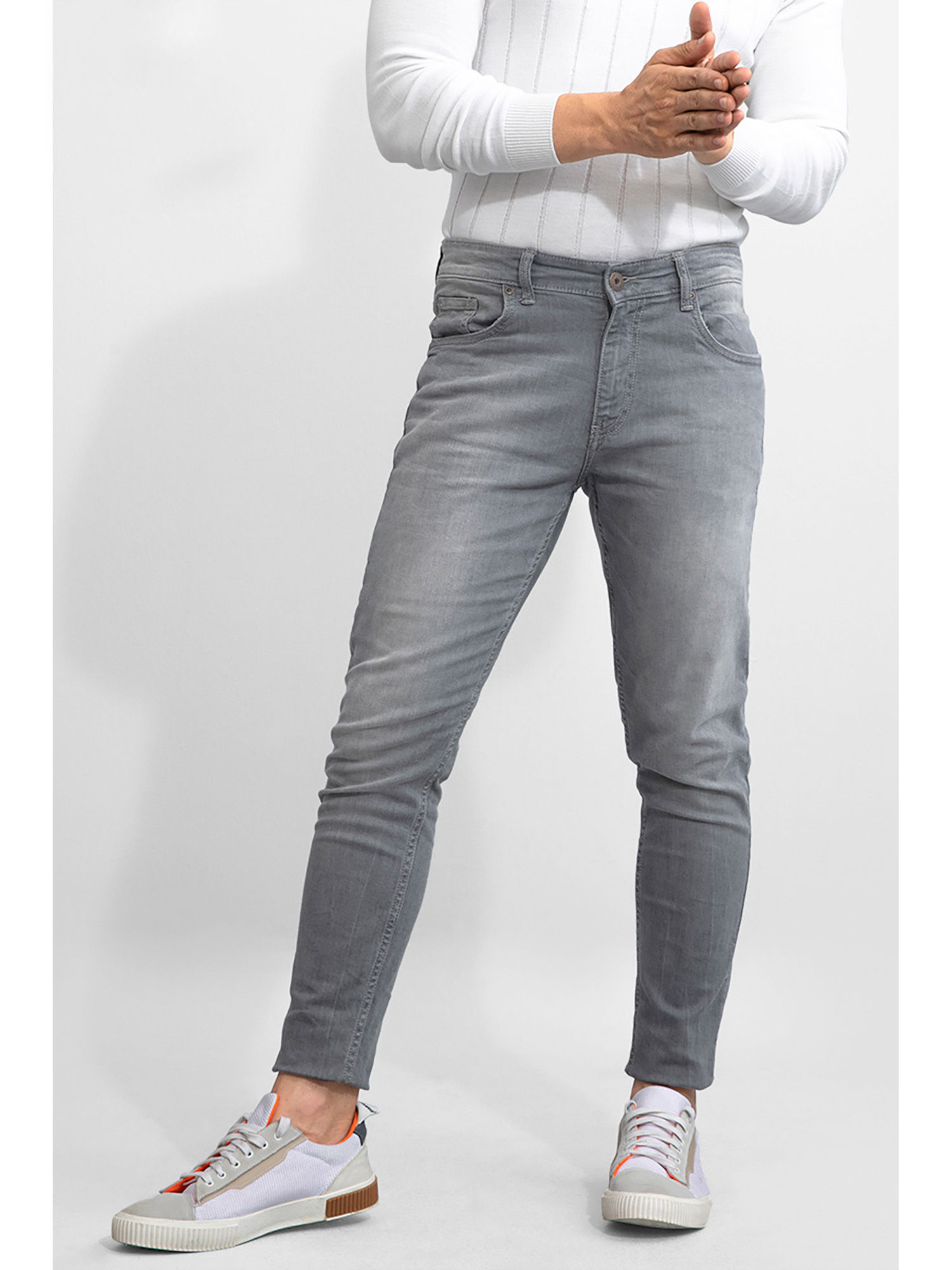 Snitch Robust Smoke Grey Denim (34 