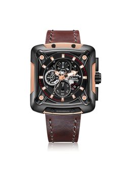 Alexandre Christie - 3039 MCB Chronograph for Men - Black Rose Gold