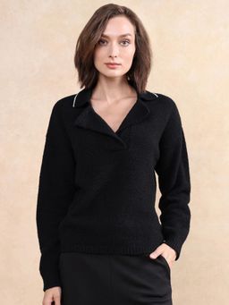 RAREISM - Black Solid Sweater