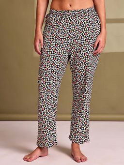 TAG 7 - Printed Hosiery Pyjama Pant Multi-Color