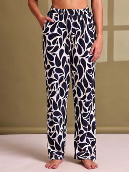 TAG 7 - Printed Hosiery Pyjama Pant Multi-Color