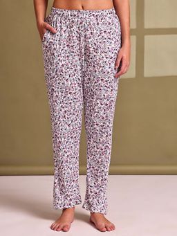 TAG 7 - Printed Hosiery Pyjama Pant Multi-Color