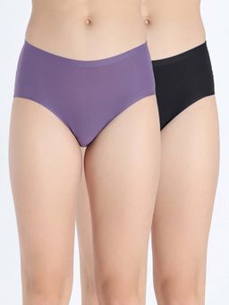Zivame - No Vpl Flex Fit Full Coverage Hipster Panty - Multicolor