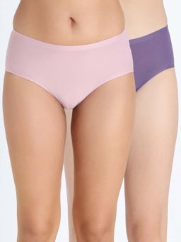 Zivame - No Vpl Flex Fit Full Coverage Hipster Panty - Multicolor