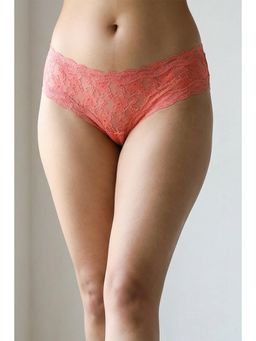 Zivame - Love Potion Low Rise Full Coverage Hipster Panty - Lantana