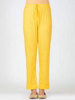 SMRITI GUPTA - Yellow Cotton Pant