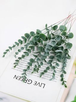 Ekhasa - Eucalyptus Leaves Artificial Bunch for Vase (18 Stems)