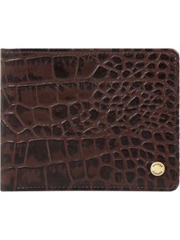 Hidesign - Ee 036-02 Rf Brown Men's Bi Fold - (11 X 9.5 X 3 Cms)