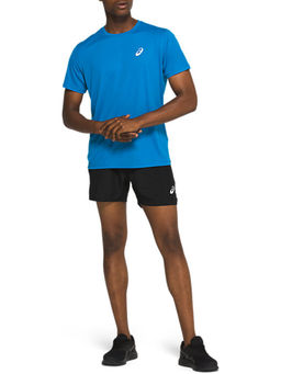 ASICS - Silver Ss Blue Mens T-shirts