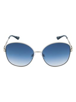 Opium Eyewear - Women Silver Metal Sunglass with UV Protected Lens
