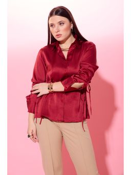 QONA - Keya Bow Shirt