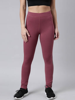 SHOWOFFFF - Womens Solid Slim Fit Pink Regular Track Pants