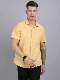 Cantabil - Men Yellow Shirt