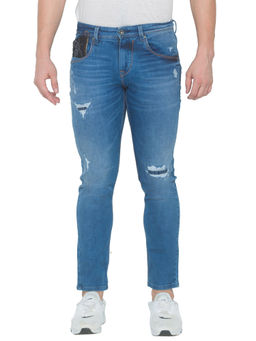 Spykar - Men Blue Relaxed Fit Jeans