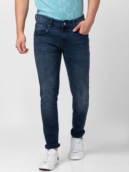 Spykar - Grey Low Rise Super Slim Fit Jeans for Men