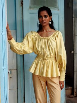 MALIE - Butter Riva Top